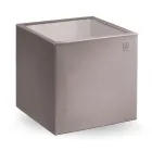 Square Garden sofabord i farvet polyethylen Fremstillet i Italien - Noemi Viadurini