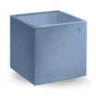 Square Garden sofabord i farvet polyethylen Fremstillet i Italien - Noemi Viadurini