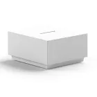 Square Garden sofabord i polyethylen Fremstillet i Italien - Macao Viadurini