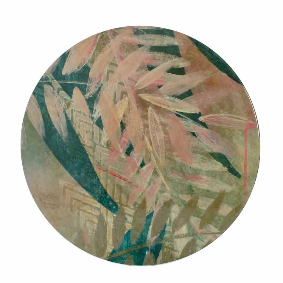 Indendørs eller udendørs sofabord med metalstruktur fremstillet i Italien - Carim Viadurini