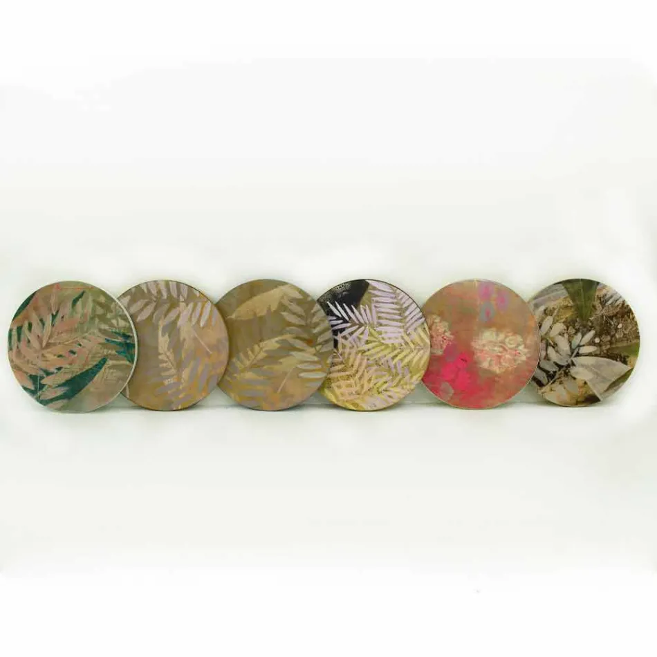 Indendørs eller udendørs sofabord med metalstruktur fremstillet i Italien - Carim Viadurini