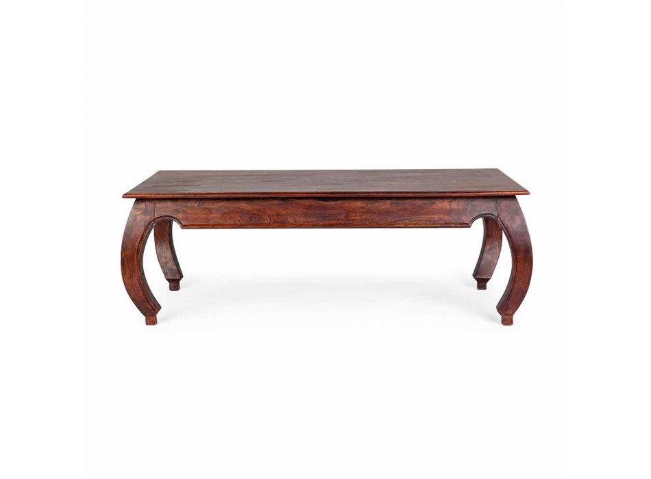 Homemotion Classic Sofabord af massivt akacietræ - Zucco Viadurini