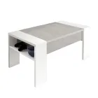 Sofabord med økologisk træbeholder - Cripto Viadurini