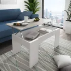 Sofabord med træbeholder - Scandio Viadurini