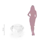 Sofabord med plexiglasplade og bund Lavet i Italien - Brento Viadurini