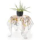 Sofabord med plexiglasplade og bund Lavet i Italien - Brento Viadurini