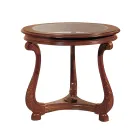 Sofabord med glasplade lavet i Italien - Sedna Viadurini