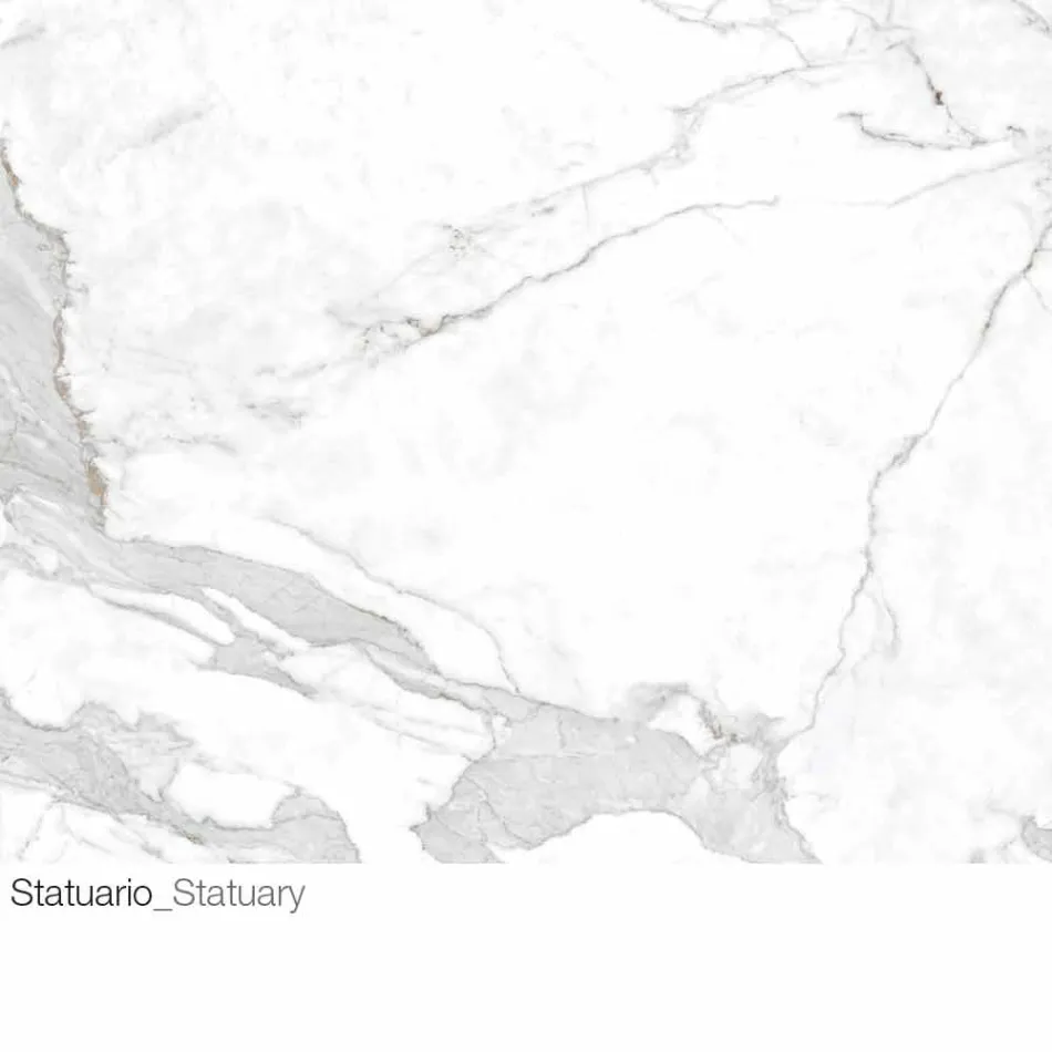 Sofabord med rund keramisk top fremstillet i Italien - Montebianco Viadurini