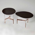 Design Sofabord med træplade Fremstillet i Italien - Cinci