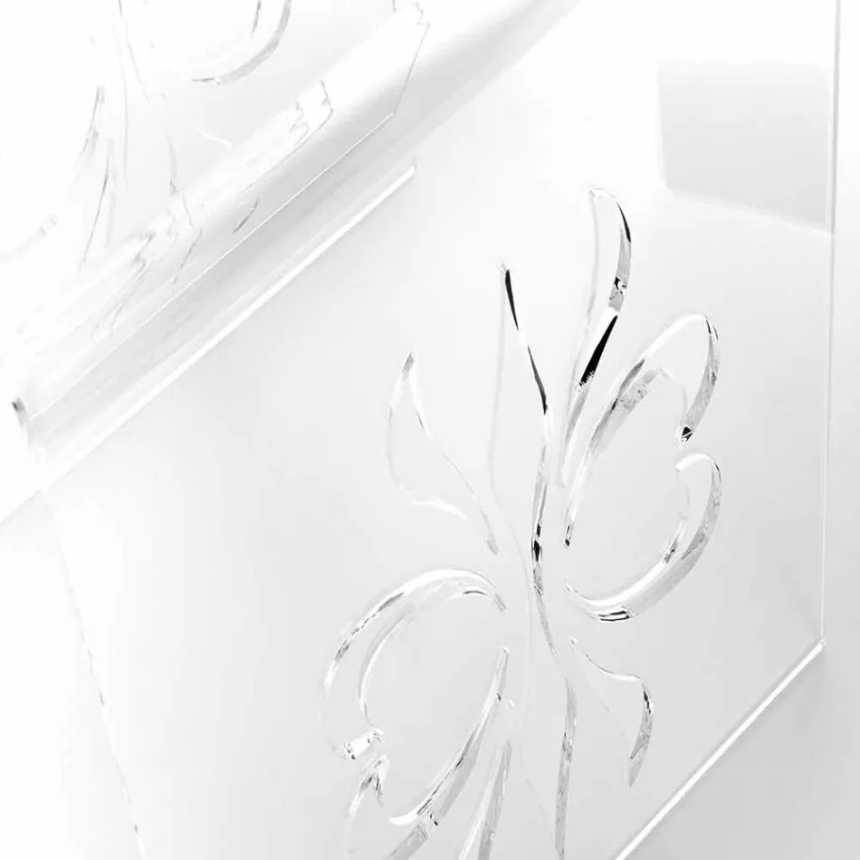 Design sofabord i Mandas gennemsigtig plexiglas Viadurini