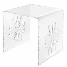 Design sofabord i Mandas gennemsigtig plexiglas Viadurini