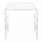 Design sofabord i Mandas gennemsigtig plexiglas Viadurini