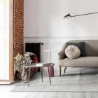 Homemotion antikt og belagt aluminium sofabord - Giacinta Viadurini