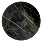 Sofabord i stentøj med stålunderlag Fremstillet i Italien - Aspira Viadurini