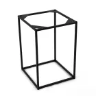 Sofabord af stentøj og stålunderstell lavet i Italien - Birba Viadurini