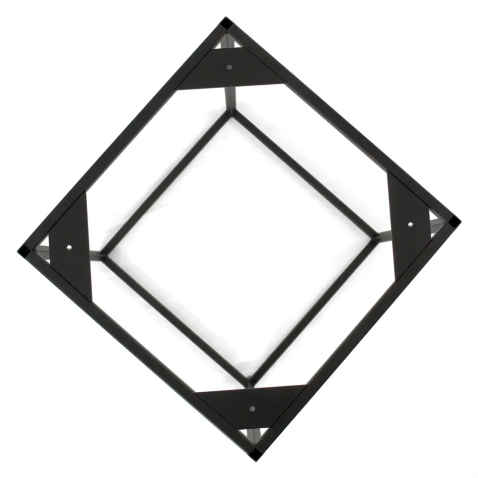 Sofabord af stentøj og stålunderstell lavet i Italien - Birba Viadurini