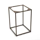 Sofabord af stentøj og stålunderstell lavet i Italien - Birba Viadurini