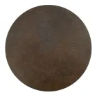 Sofabord i porcelæn Grès og rund base lavet i Italien - Tullia Viadurini