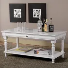 Sofabord i massivt bøgetræ Fremstillet i Italien - Frigg Viadurini