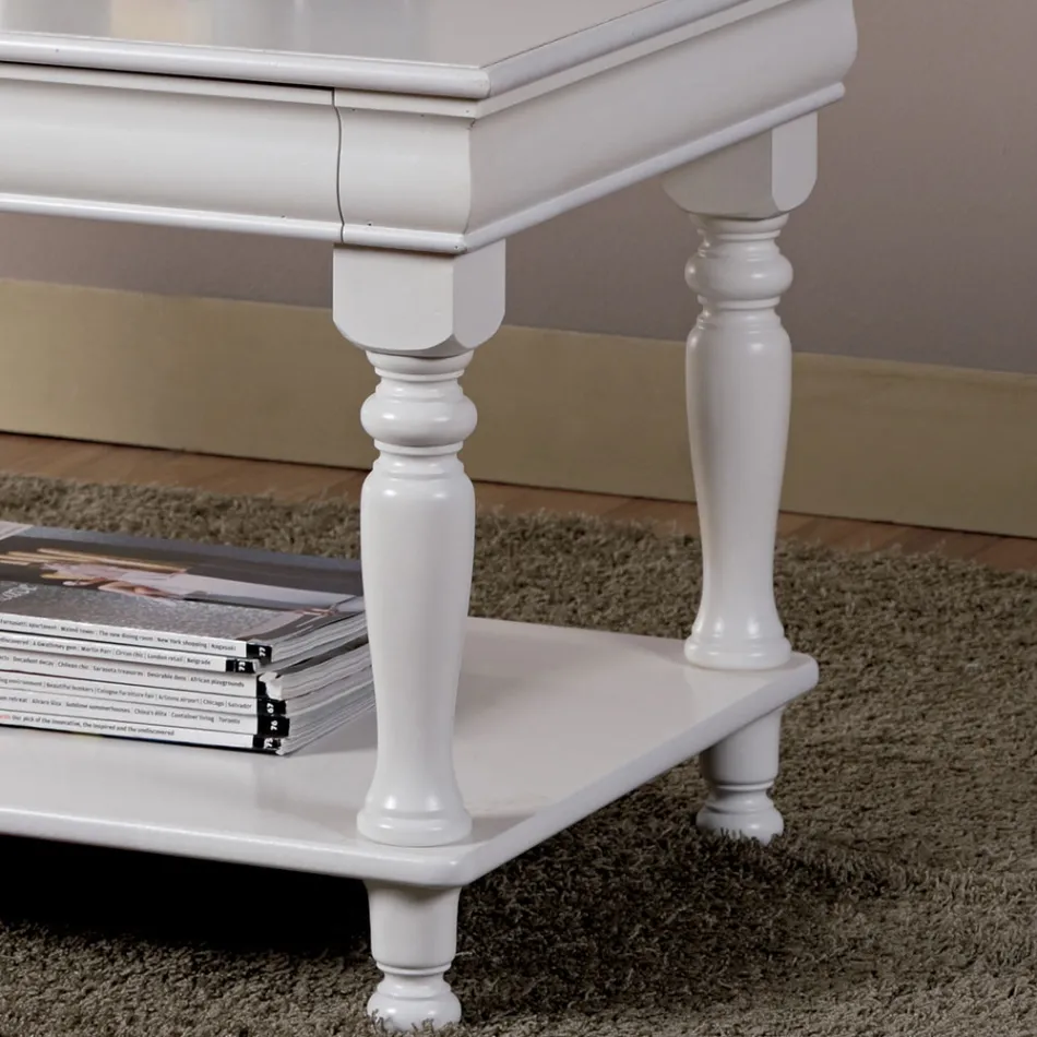 Sofabord i massivt bøgetræ Fremstillet i Italien - Frigg Viadurini