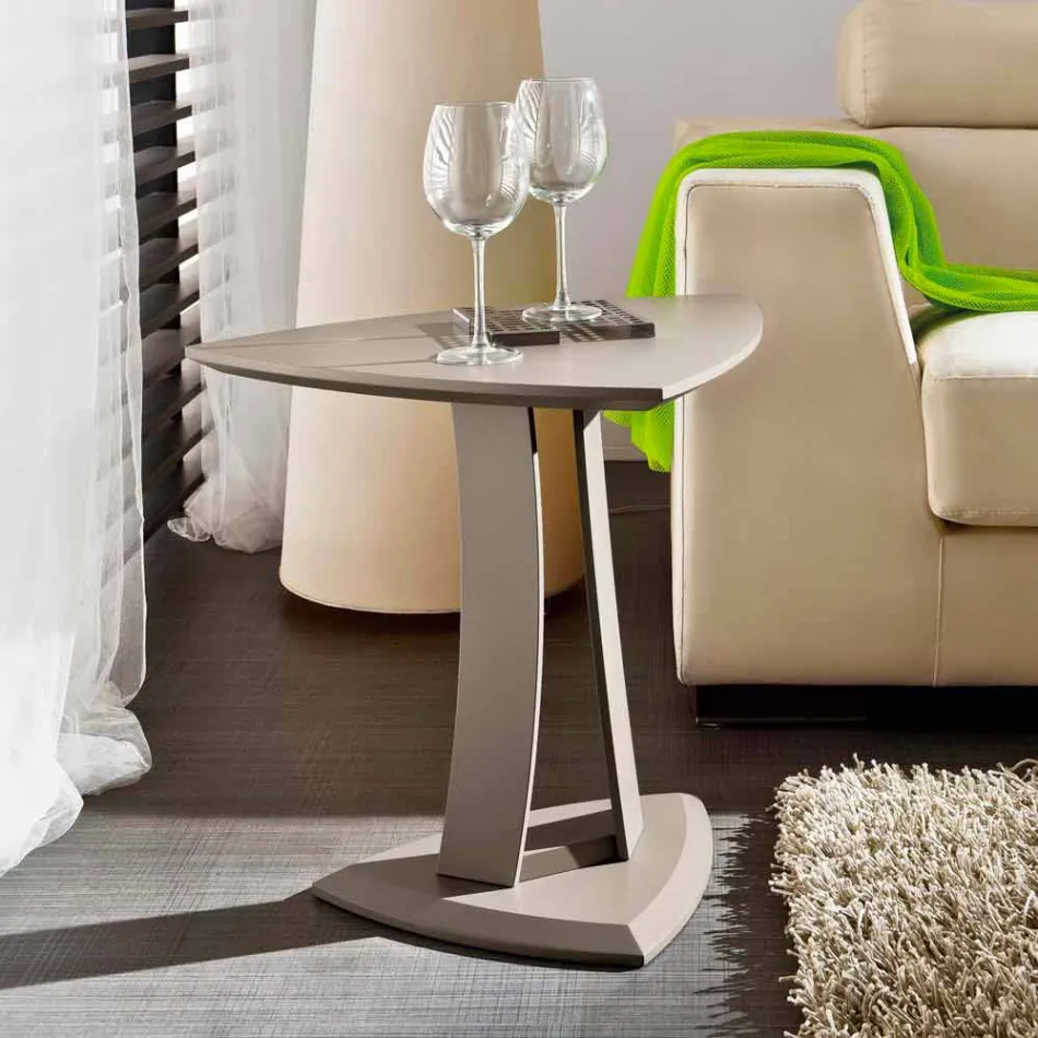 Sofabord i lakeret Mdf Lavet i Italien, høj kvalitet - Lisa Viadurini