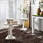 Sofabord i lakeret Mdf Lavet i Italien, høj kvalitet - Lisa Viadurini