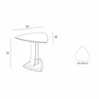 Sofabord i lakeret Mdf Lavet i Italien, høj kvalitet - Lisa Viadurini