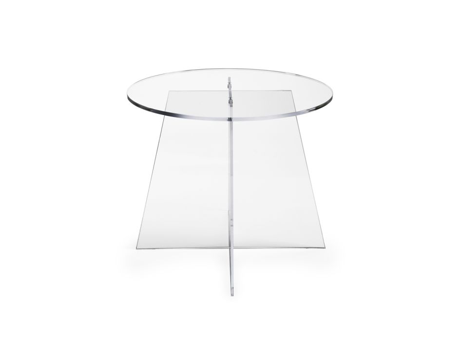 Plexiglas sofabord med forskellige finish lavet i Italien - Aurora Viadurini