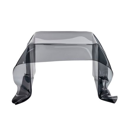 Hånddrappet plexiglas sofabord lavet i Italien - Pippo Viadurini