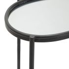 Spejls sofabord med sort jernstruktur - Archimede Viadurini