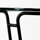 Glas sofabord og rund base lavet i Italien - Tullia Viadurini