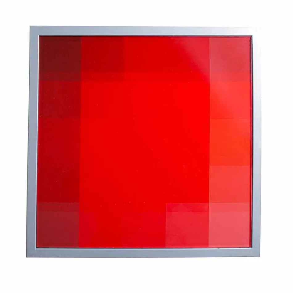 Moderne kaffe metal 50x50cm stue Nina, lavet i Italien Viadurini