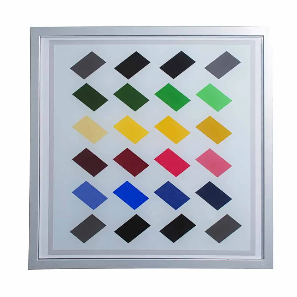 Moderne kaffe metal 50x50cm stue Nina, lavet i Italien Viadurini