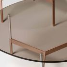Moderne sofabord med glasplade Fremstillet i Italien - Cinci Viadurini