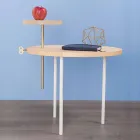 Moderne sofabord med rund asketop Fremstillet i Italien - Velino Viadurini