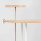 Moderne sofabord med rund asketop Fremstillet i Italien - Velino Viadurini