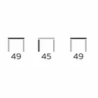 Moderne sofabord med rund top i Gres Made in Italy - Stuttgart Viadurini