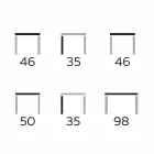Moderne sofabord i Gres og bøg træ fremstillet i Italien - Titanic Viadurini