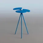 Moderne sofabord i farvet ark med originalt design - mariehøne Viadurini