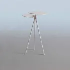 Moderne sofabord i farvet ark med originalt design - mariehøne Viadurini