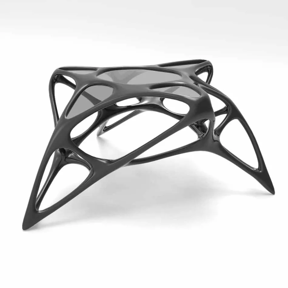 Moderne glas sofabord og Adamantx® Lunar Table # 2 Viadurini