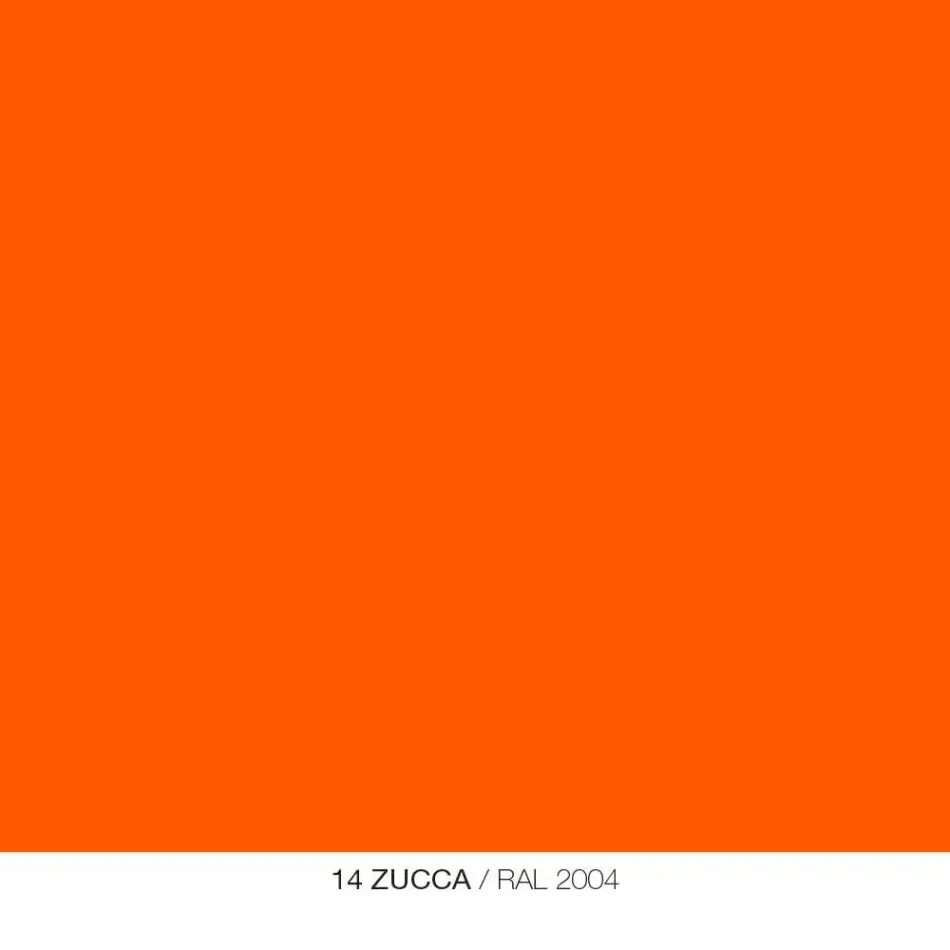 Moderne design farvet metal udendørs sofabord - Kathrin Viadurini