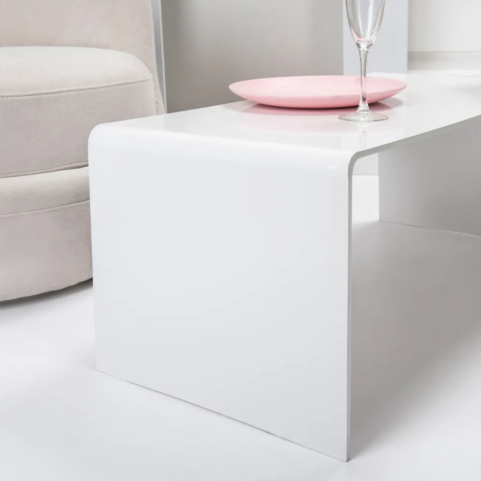 Sofabord Lavet af Plexiglas Made in Italy - Jasmin Viadurini