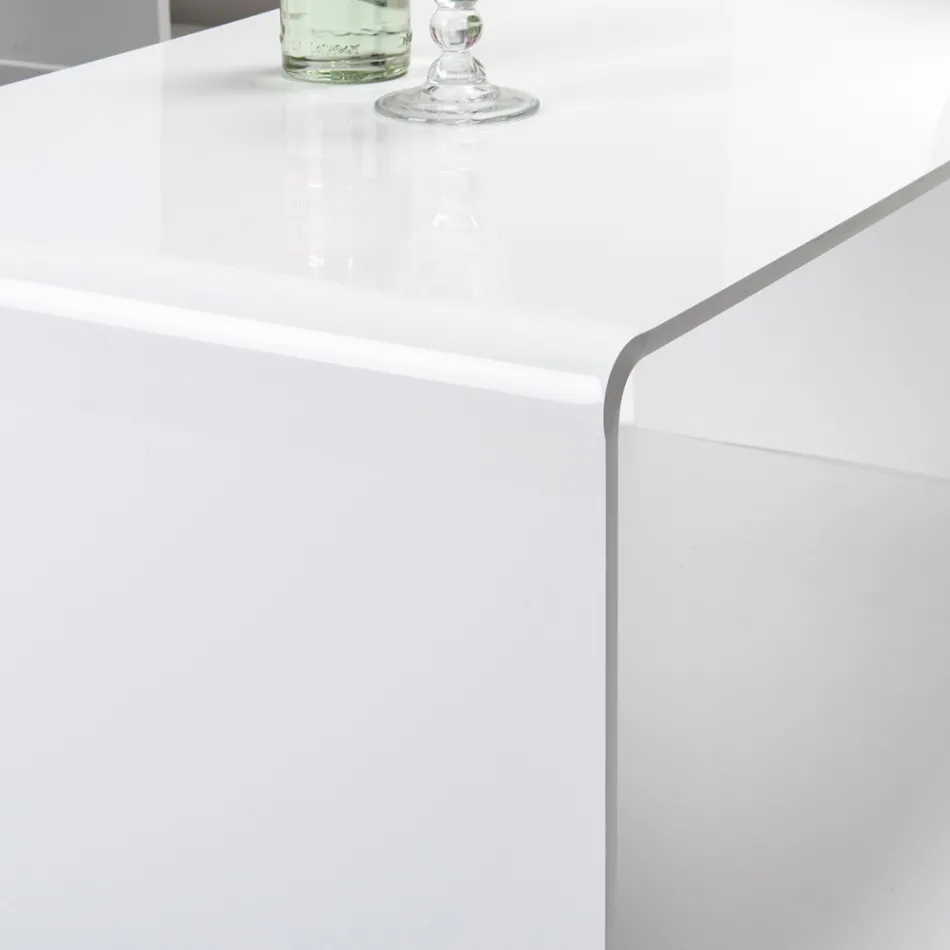 Sofabord Lavet af Plexiglas Made in Italy - Jasmin Viadurini