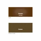 Rundt sofabord med krystalplade Fremstillet i Italien - Indio Viadurini