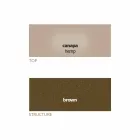 Rundt sofabord med krystalplade Fremstillet i Italien - Indio Viadurini