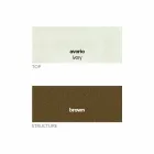 Rundt sofabord med krystalplade Fremstillet i Italien - Indio Viadurini