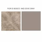 Rundt sofabord i stentøj og aske lavet i Italien - Bering Viadurini