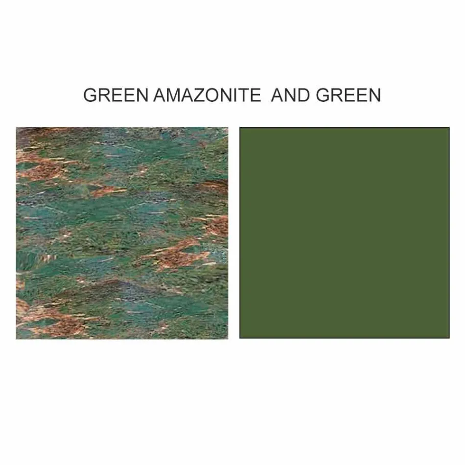 Rundt sofabord i stentøj og aske lavet i Italien - Bering Viadurini