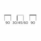 Rundt sofabord i Gres og moderne metal fremstillet i Italien - Albert Viadurini